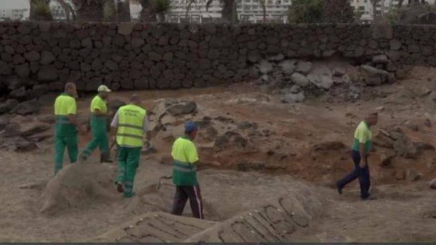 Teguise cumple con la campaña anual de limpieza de barrancos, revisión y mejora de las redes pluviales