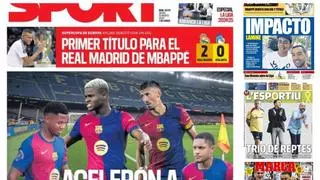 El estado del padre de Lamine, la Supercopa del Madrid y el inicio de LaLiga, hoy en portadas