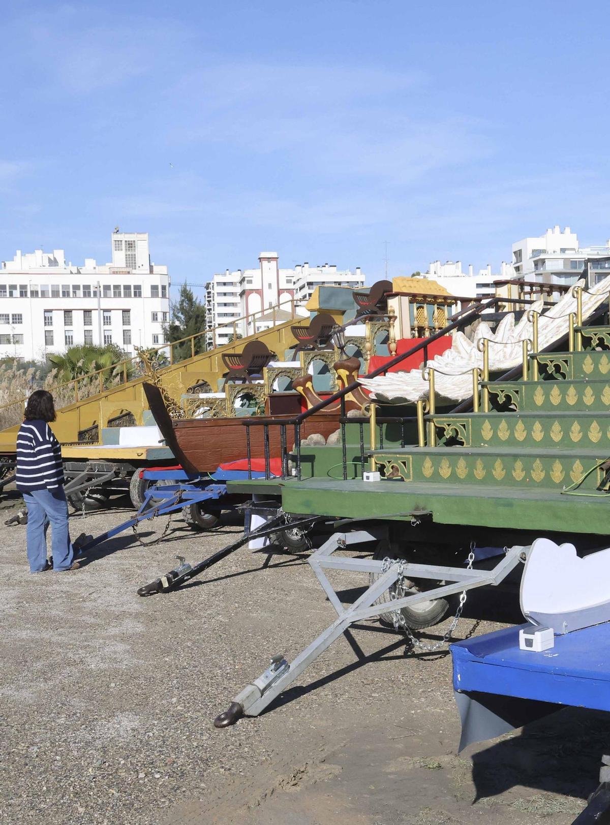 Los últimos detalles para la Cabalgata de los Reyes Magos en Alicante