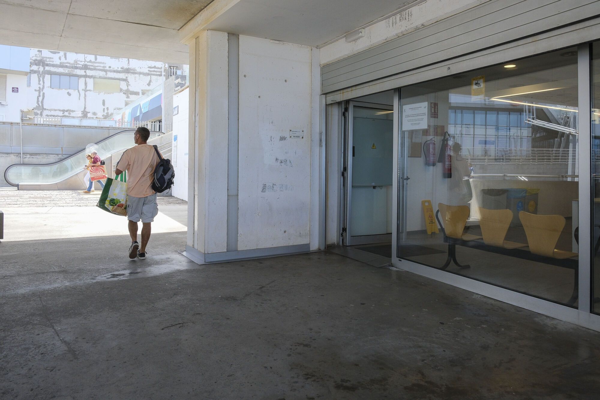 Balneario de la calle Gomera, en la playa de Las Canteras