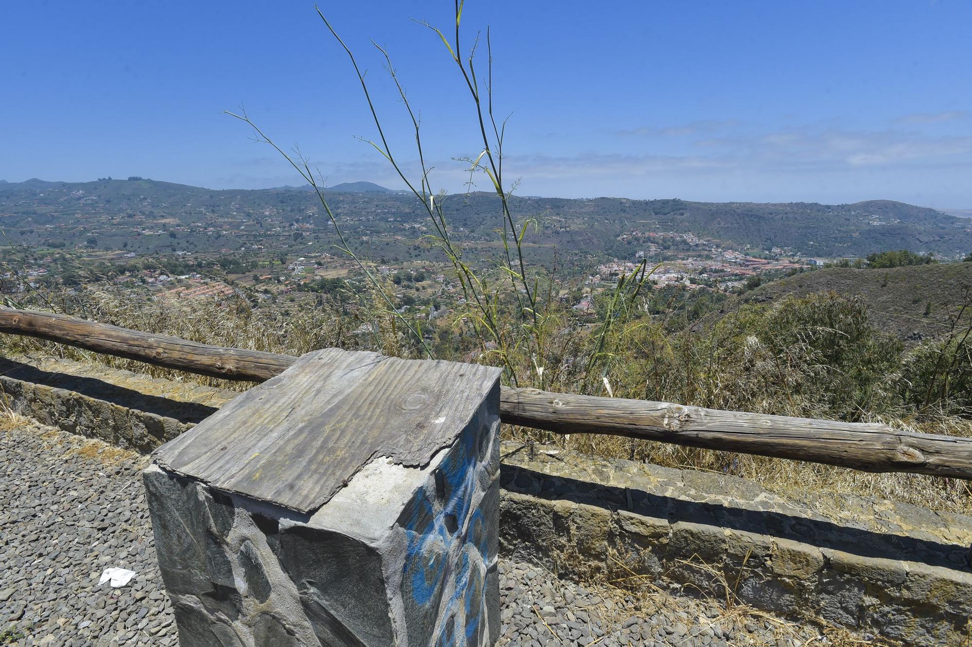 Miradores de Tres Piedras y La Concepción, en La Atalaya