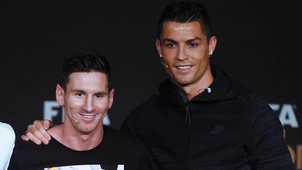 Cristiano Ronaldo y Messi