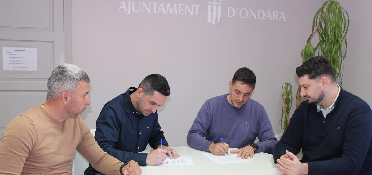 El portavoz del PP y el alcalde han plasmado por escrito el acuerdo