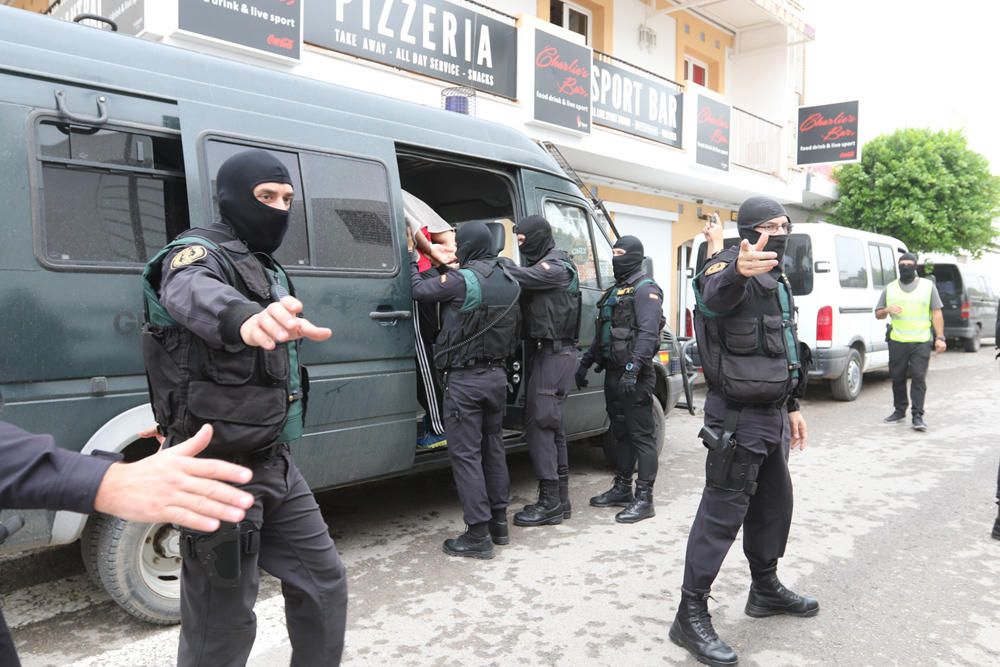 Operación antiyihadista en Sant Antoni.