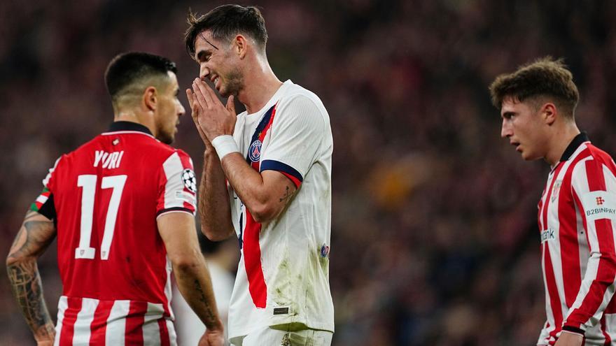 El Athletic Club resistió la ofensiva del PSG