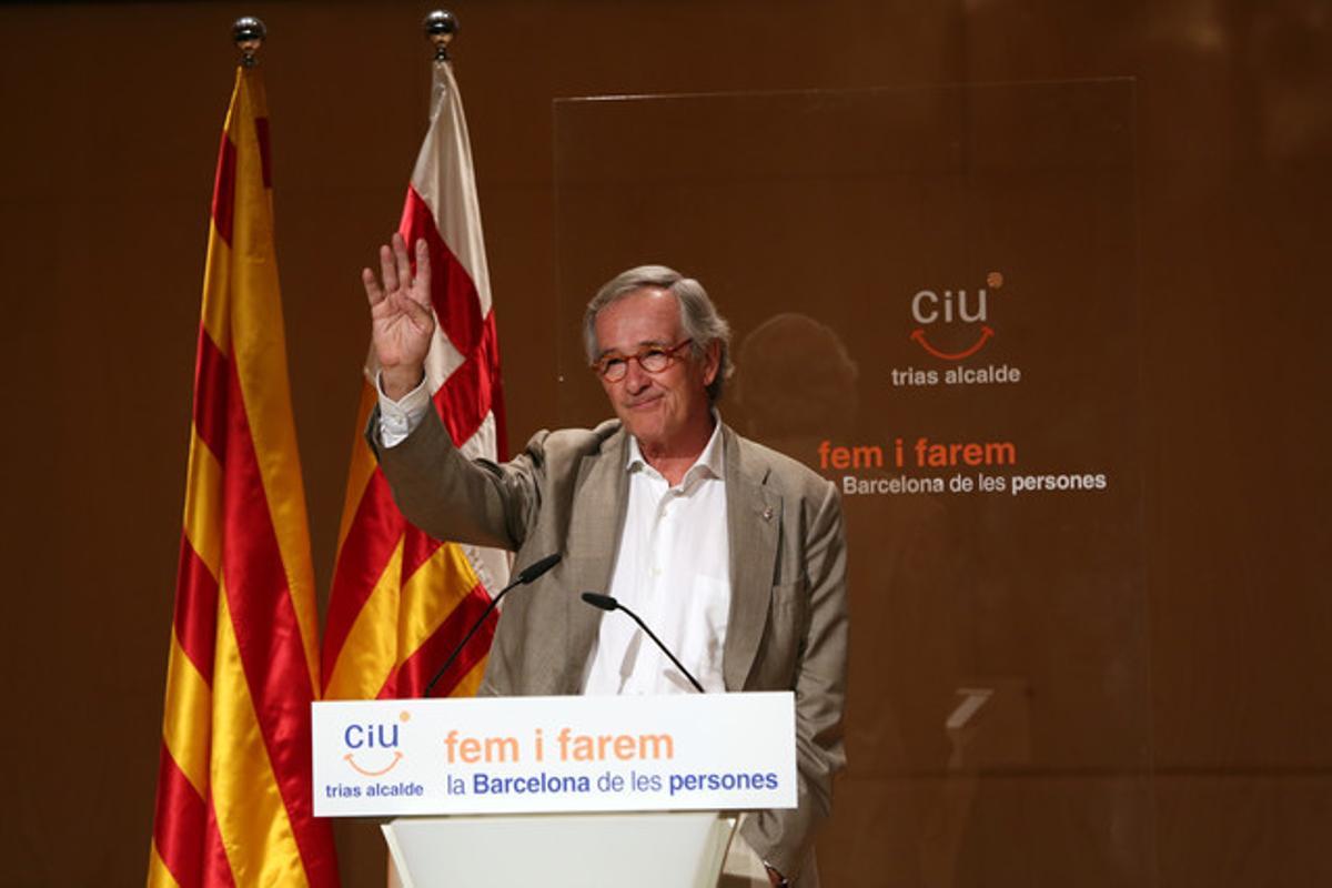 L’alcalde de Barcelona, Xavier Trias. L’alcalde de Barcelona, Xavier Trias.