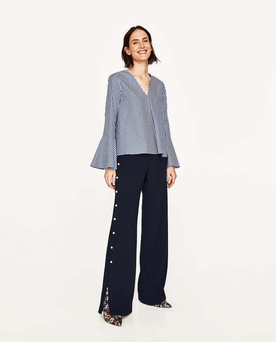 Pantalón de perlas de Zara