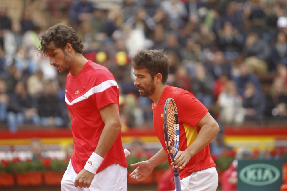 Partido de dobles España-Alemania