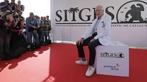 El actor Max von Sydow, en la apertura del Festival de Sitges.