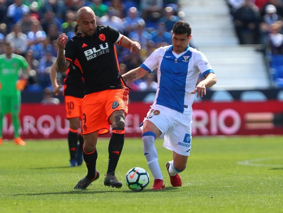 Leganés - Valencia, en imágenes