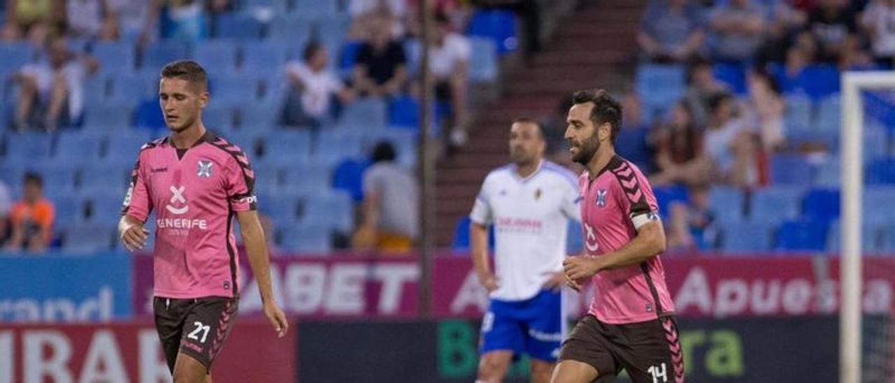 Jorge y Carlos Ruiz, en el triunfo en Zaragoza de 2017.