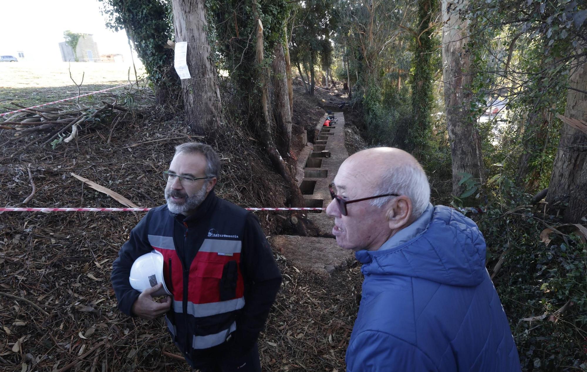 EN IMÁGENES: La exhumación de la fosa de La Lloba, en Castrillón