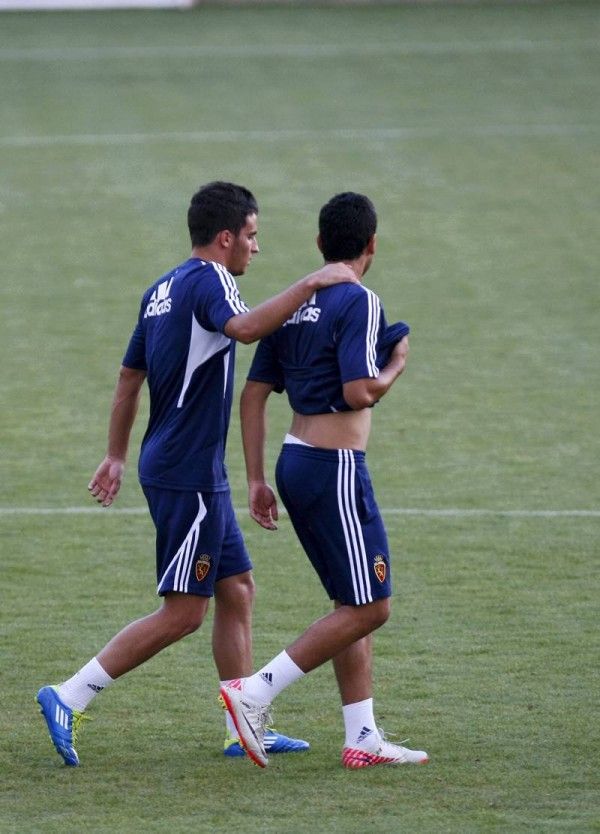 Entrenamiento del Real Zaragoza