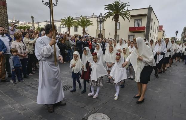 Procesión de Las Mantillas en Las Palmas