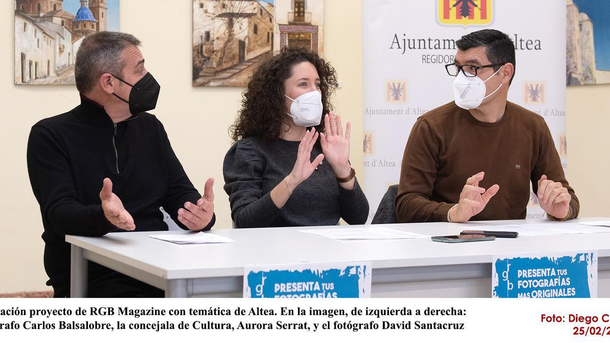 Presentacion proyecto de RGB Magazine con temática de Altea