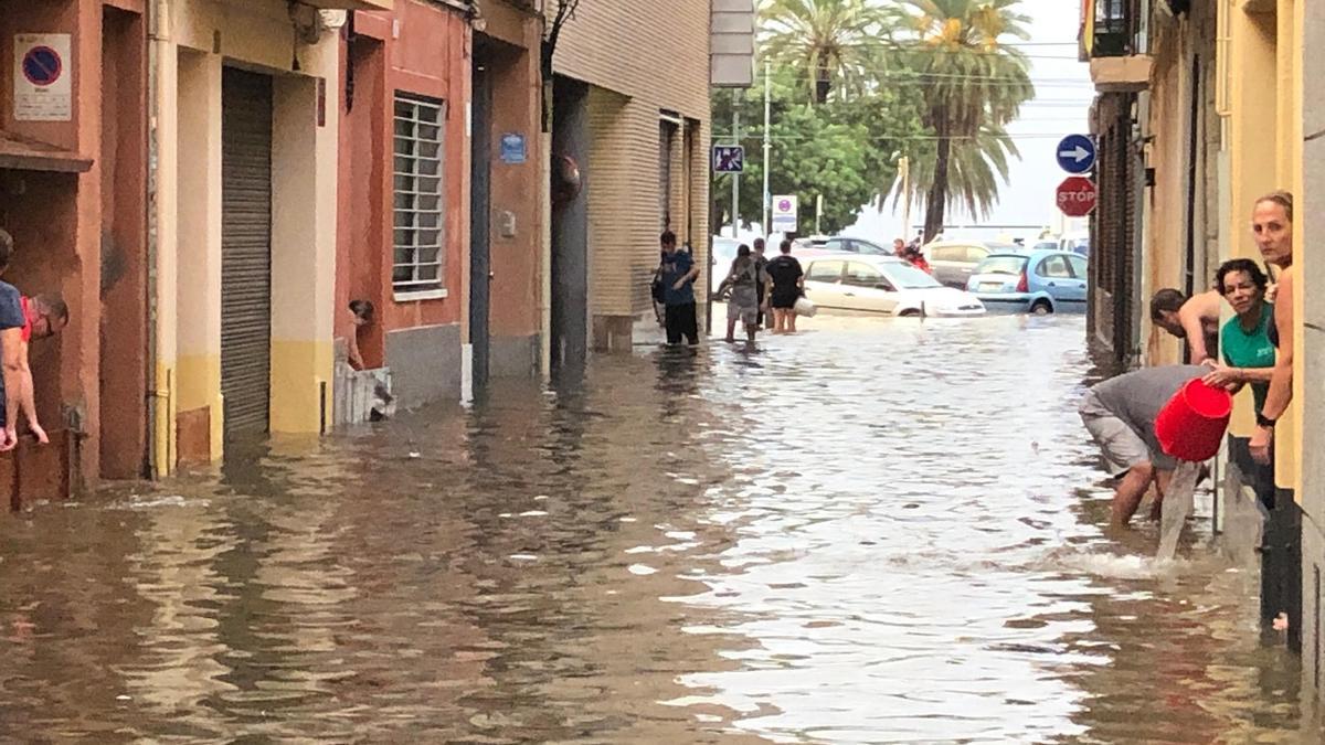 Lluvias en Mataró