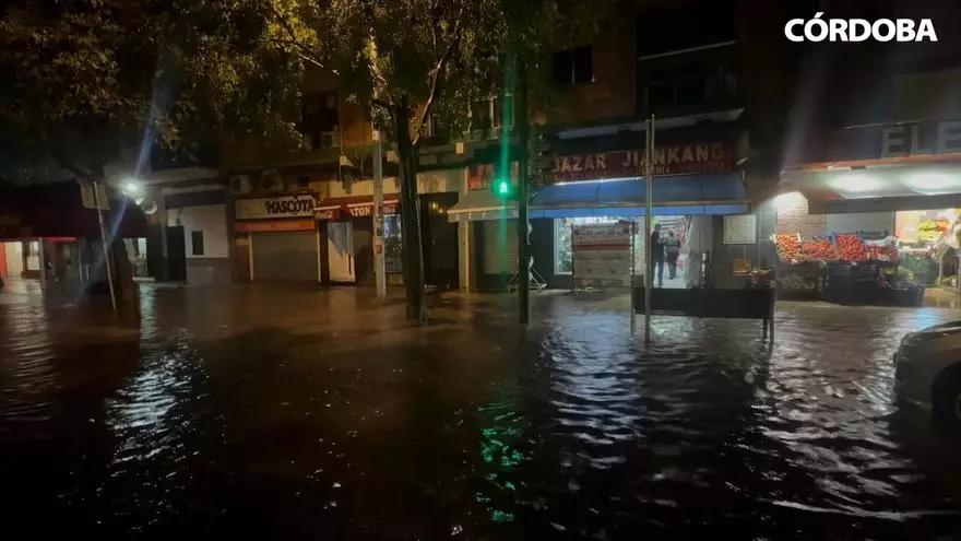 Inundaciones en Gran Vía Parque