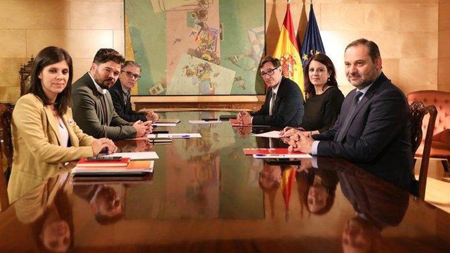 Cita secreta de PSOE y ERC en Barcelona un día antes de la reunión oficial