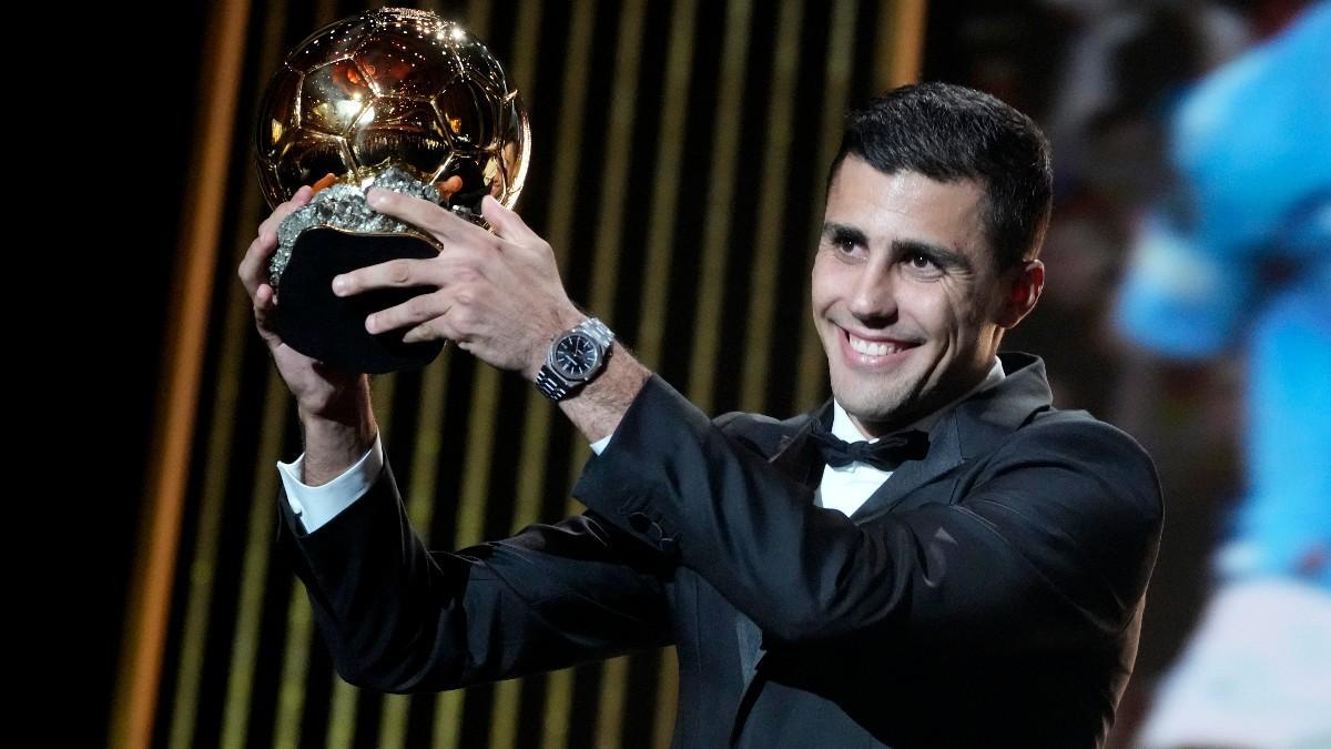 Rodri, ganador del Balón de Oro 2024
