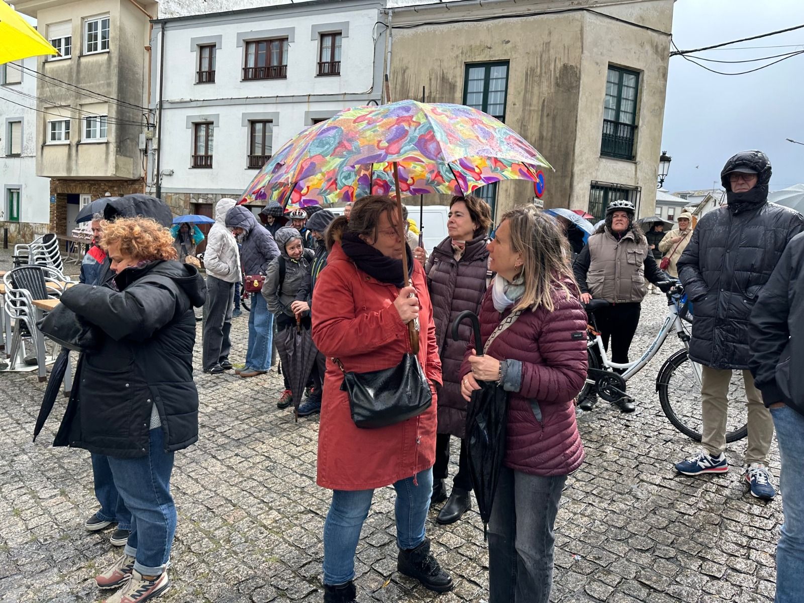 EN IMÁGENES: Protesta contra la mina de oro que se proyecta en Salave (Tapia)