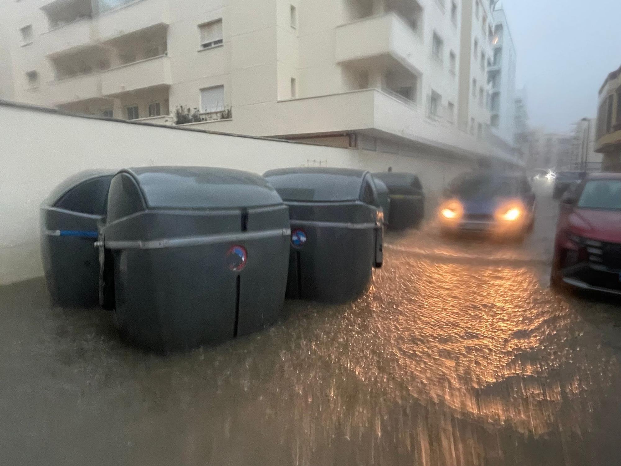 La dana Alice en la tarde del sábado