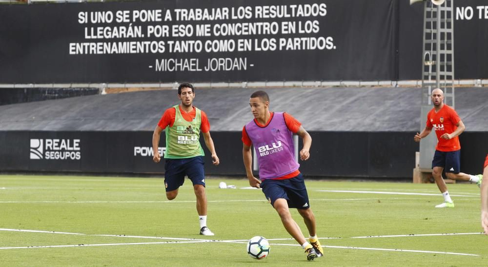 Primer día de Marcelino en Paterna