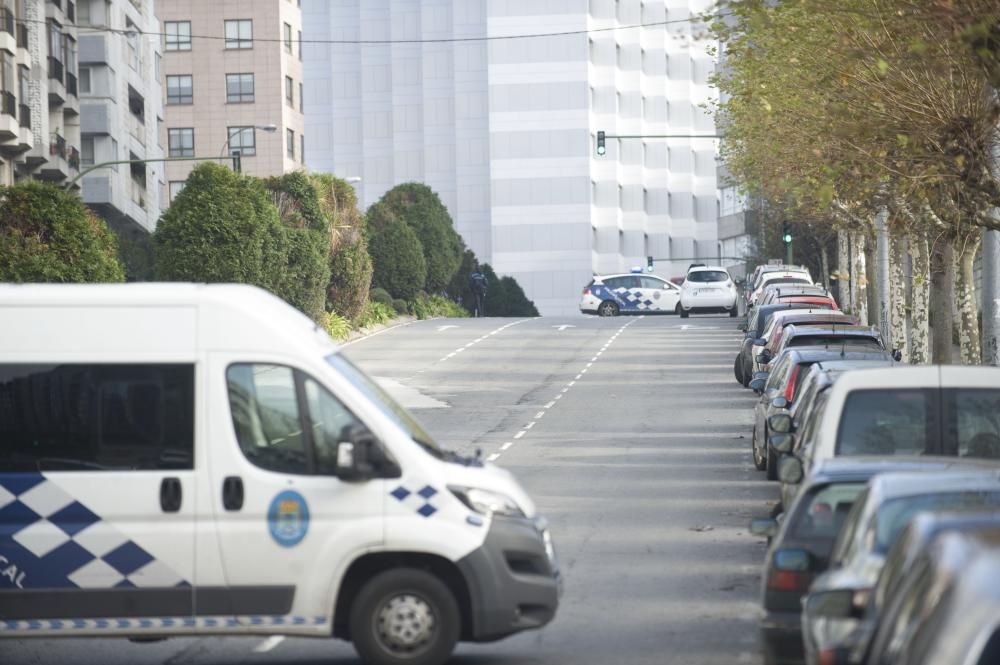 Un centro de día situado frente a la zona donde se registró la avería tuvo que ser desalojado.