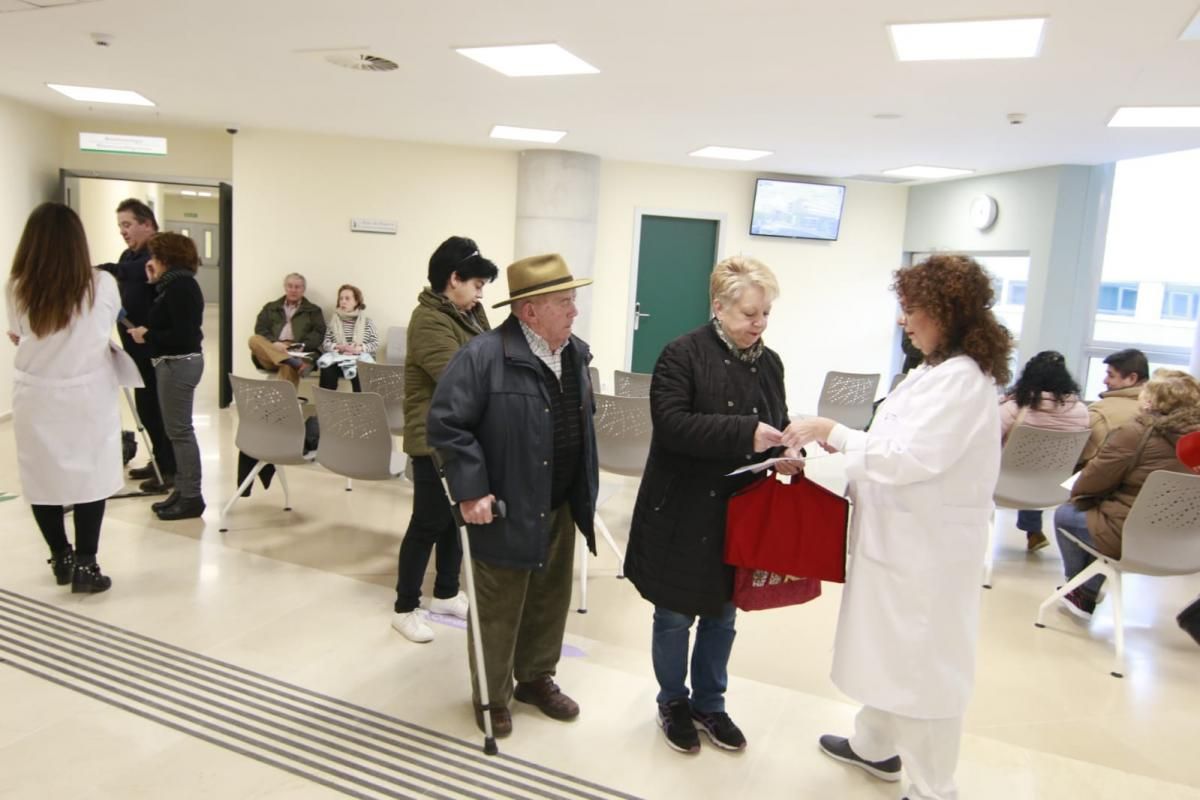 Las imágenes del primer día del Hospital Universitario de Cáceres