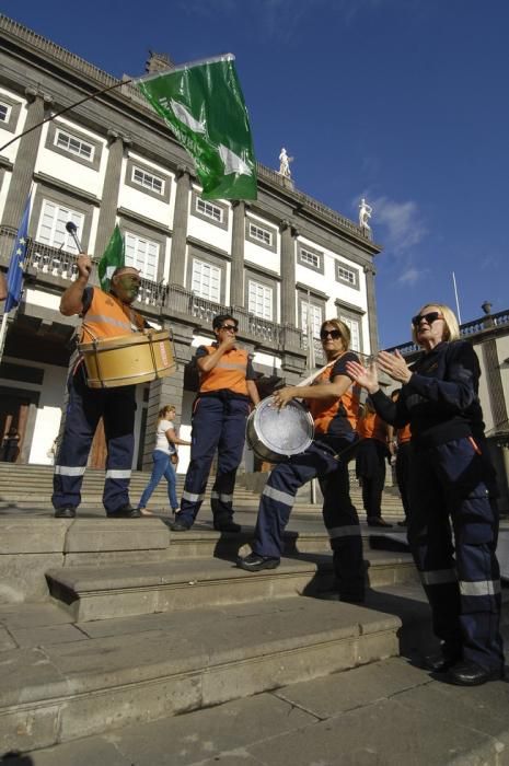 CONCENTRACION MANIFESTACION TRABAJADORES ZONAS ...