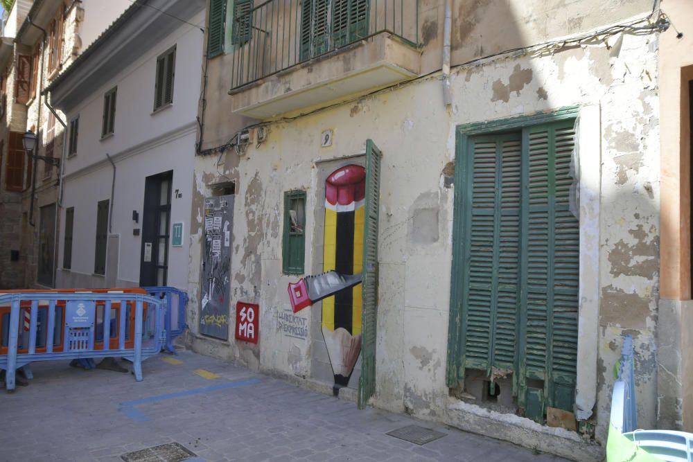 Sa Gerreria, un barrio acotado por vallas