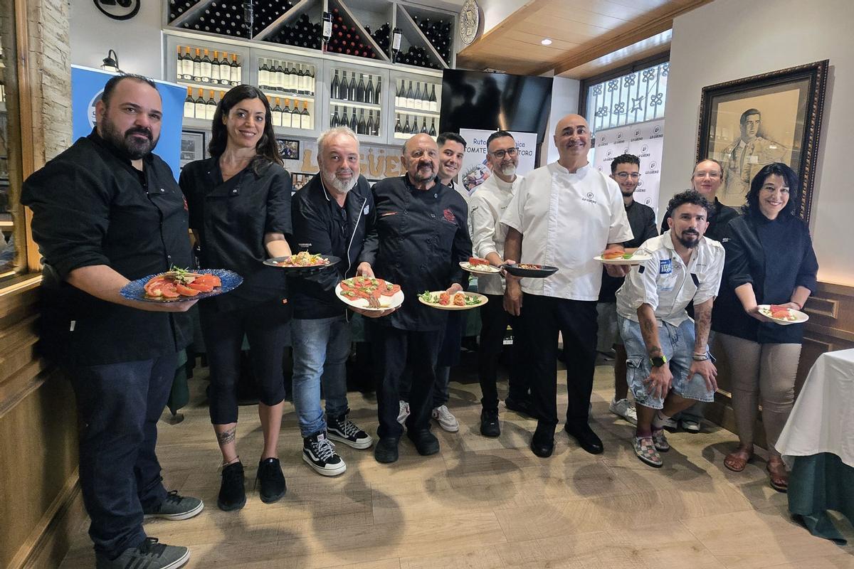 Cerca de 50 restaurantes de toda la provincia ofrecerán platos exclusivo con Tomate Huevo de Toro.