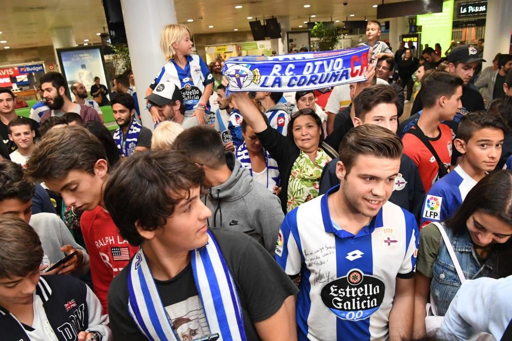 Lucas Pérez ya está en A Coruña