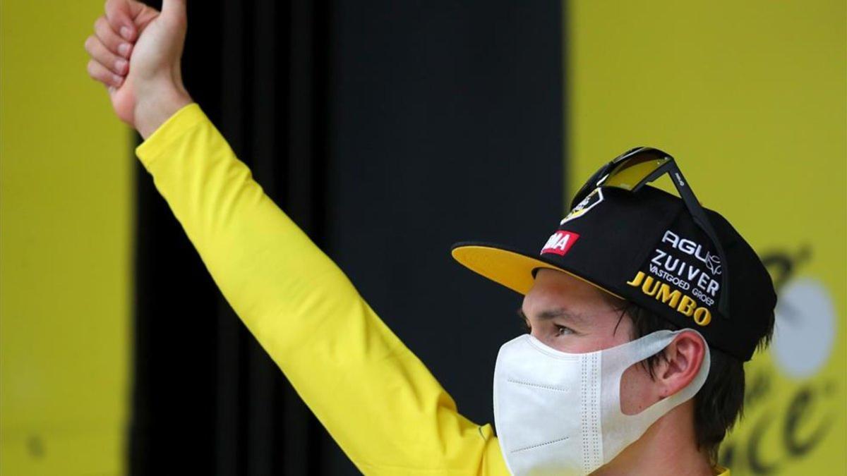 Primoz Roglic, nuevo maillot amarillo del Tour