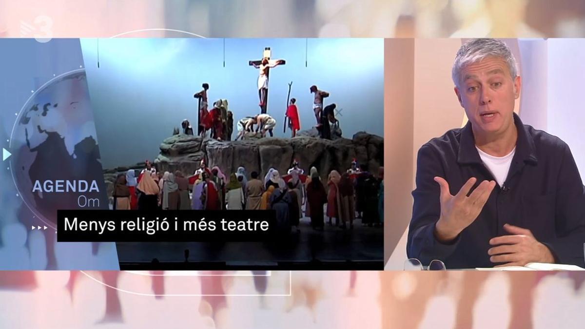 La crítica de Monegal: ‘La Passió’ cada vegada és més teatral; el procés, també