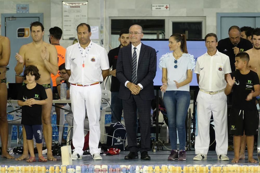 Derrota del Club Waterpolo Málaga ante el Club Natació Montjuic