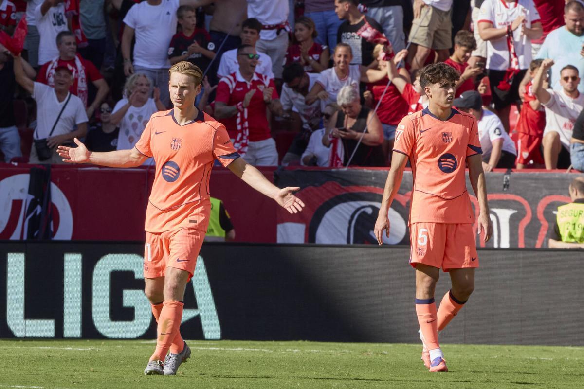 De Jong no fue el jugador explosivo de otras ocasiones con sus arrancadas