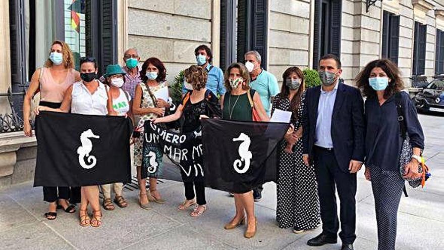 La personalidad jurídica del Mar Menor llega al Congreso