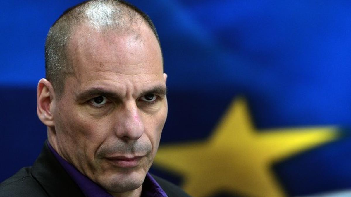 Yanis Varoufakis, durante una rueda de prensa, el pasado marzo.