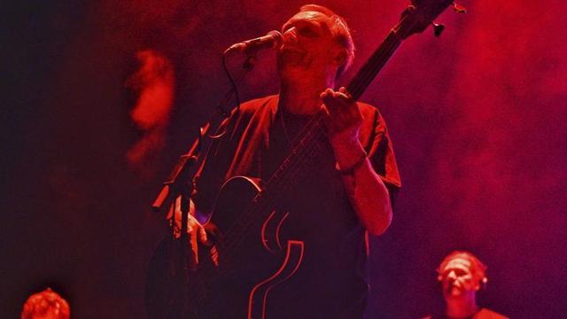 Un moment de l’actuació de Cabaret Voltaire, ahir en la primera jornada del Sónar  | FERRAN SENDRA