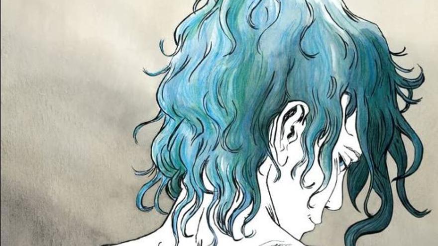 Cómic &#039;El azul es un color cálido&#039;.