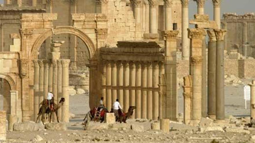 Las ruinas de Palmira se sitúan en Siria.