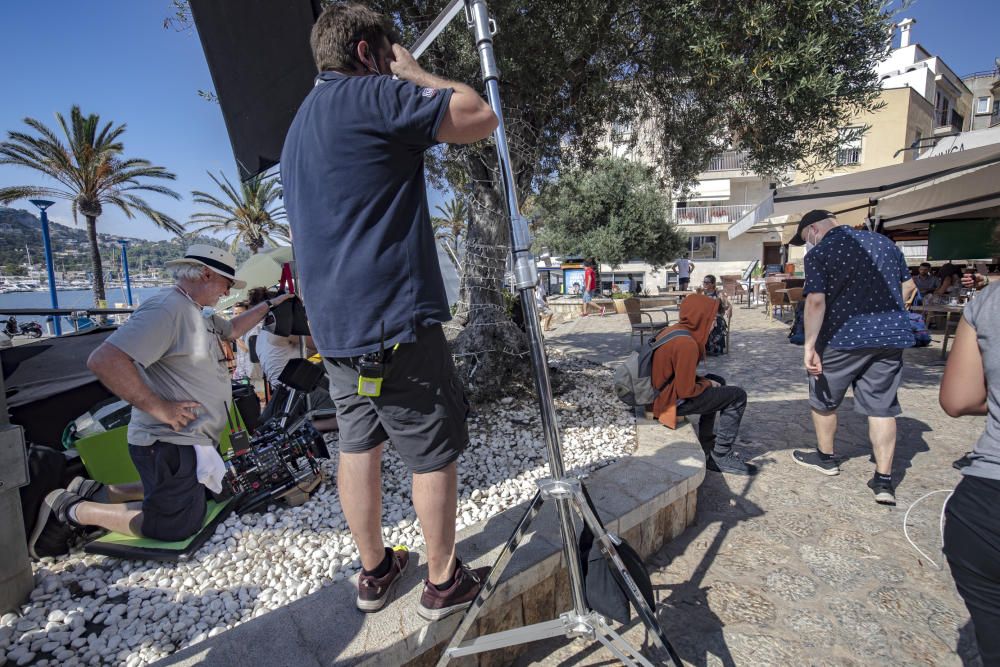 La claqueta vuelve a sonar en Mallorca tras el parón del coronavirus: rodaje de 'La caza. Tramuntana'