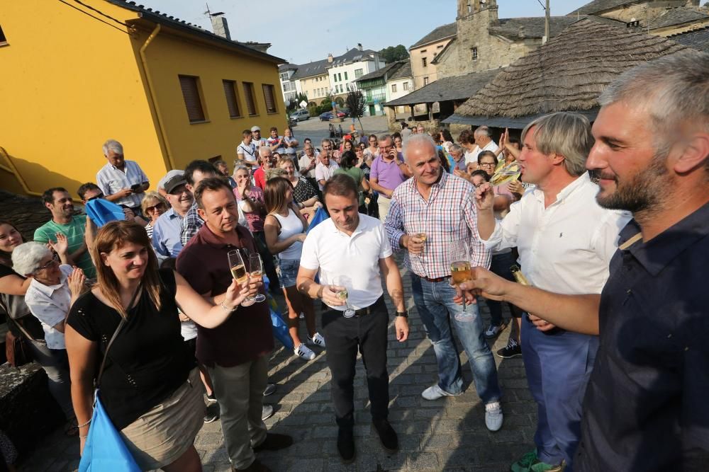 Celebración en Los Oscos del premio "Pueblo ejemplar de Asturias" 2016