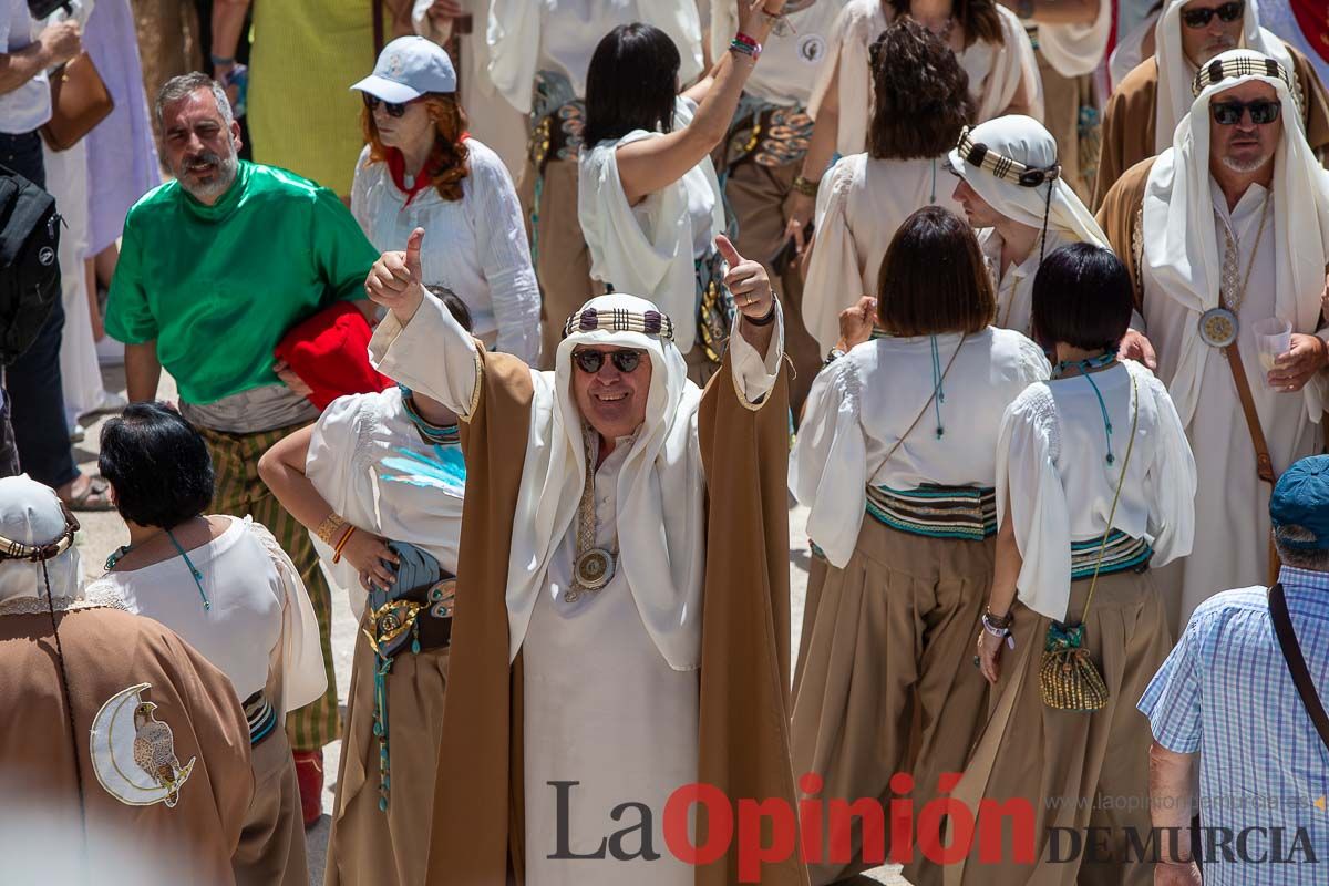 Moros y Cristianos en la mañana del dos de mayo en Caravaca