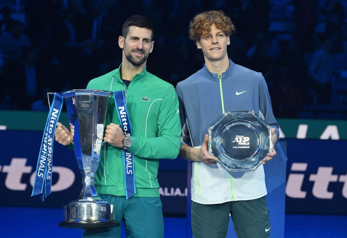 Novak Djokovic se enfrentará a Jannik Sinner en la gran final del ATP de Shangái