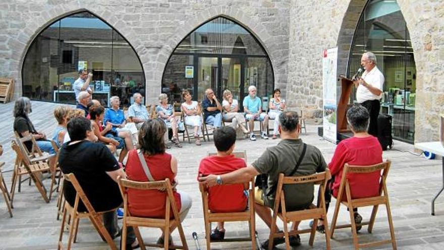 La columna de ponent de la Marxa Som arriba a Solsona