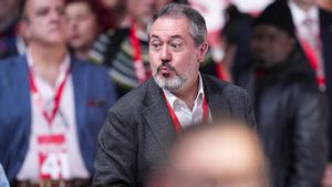 El secretario general del PSOE de Andalucía, Juan Espadas, en el Congreso Federal en Sevilla.