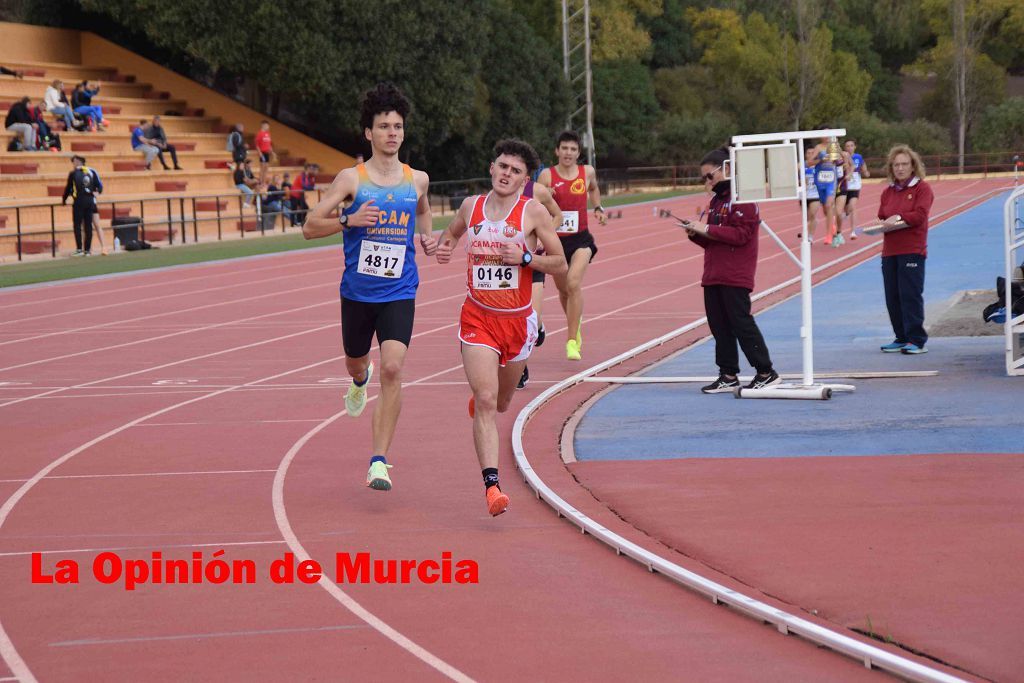 Regional absoluto y sub-23 de atletismo en Lorca