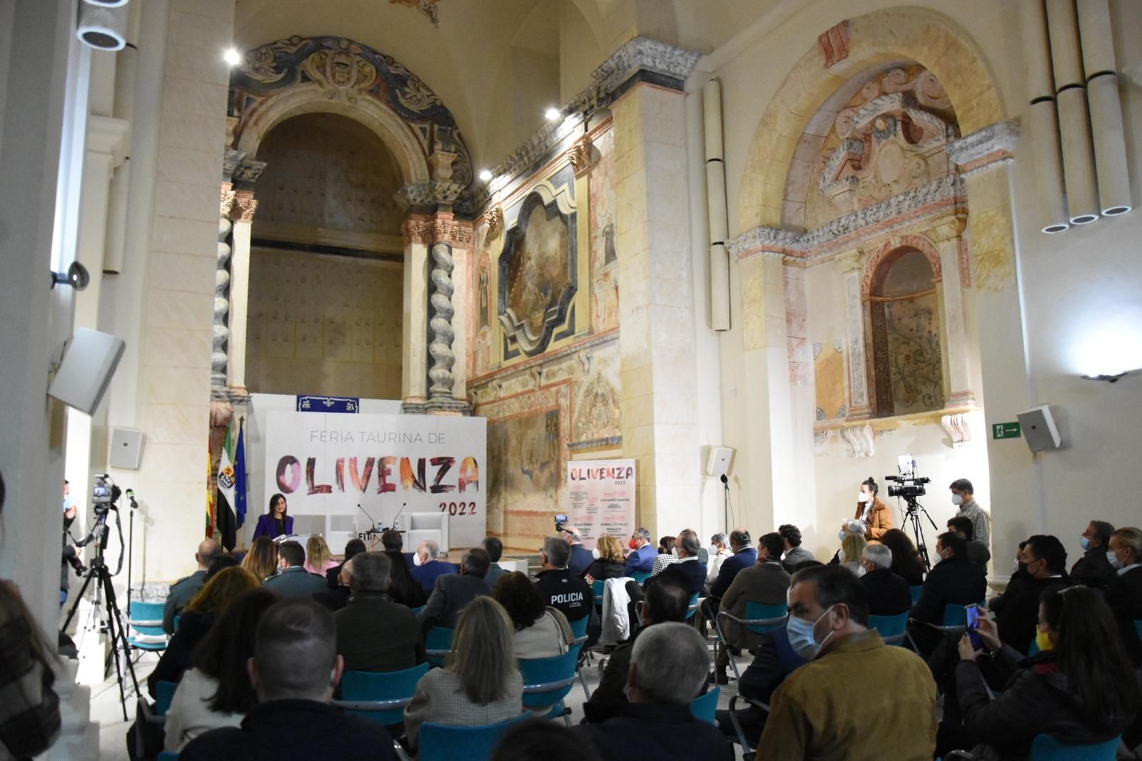 Presentación de la Feria Taurina de Olivenza