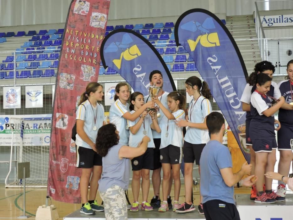 Finales de Deporte en Edad Escolar en Águilas